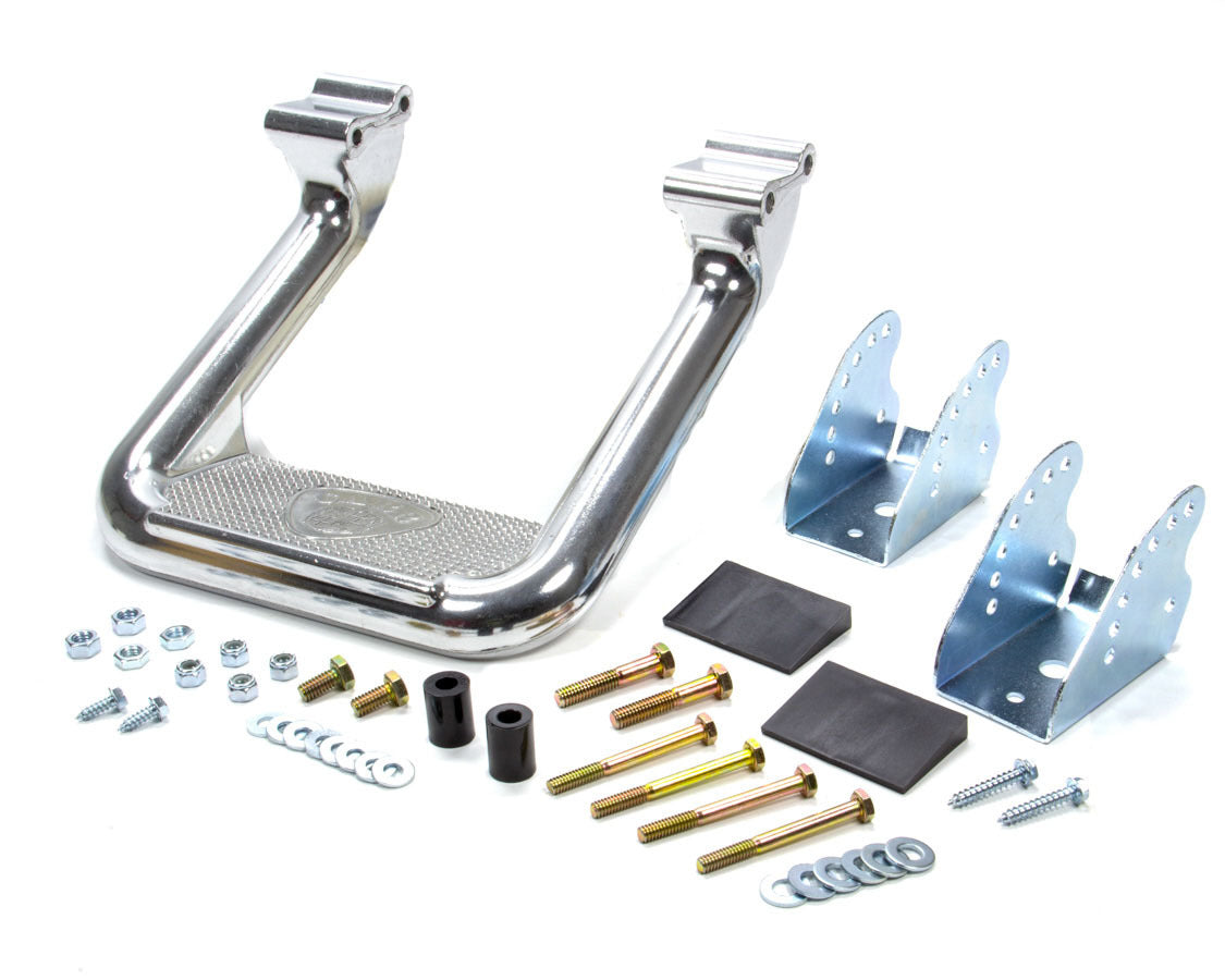 Carr Truck Steps and Components Hoop II XM3 Polished Single Step 103992-1