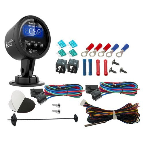 Davies Craig Digital Gauge Thermatic Fan & EWP Switch Kit DC-0500 product image