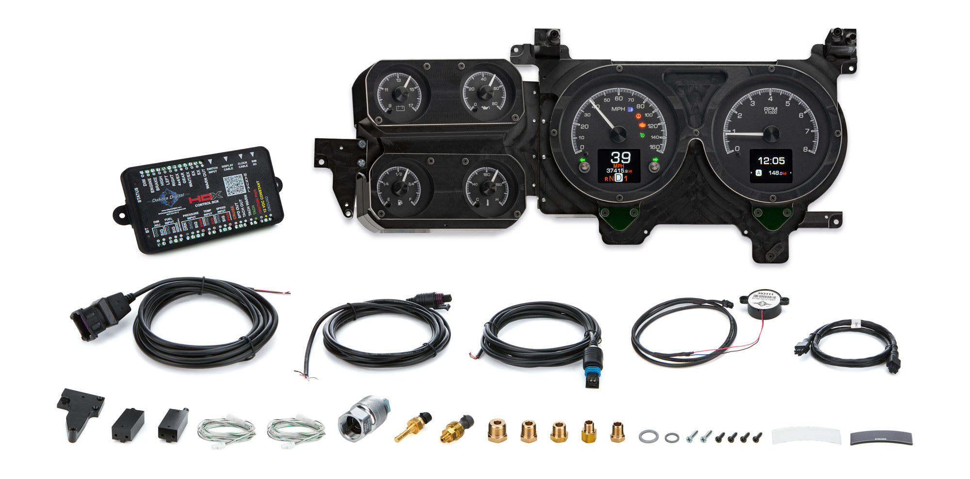 Dakota Digital 1973-87 Chevy/GMC Pickup HDX Instrument System HDX-73C-PU-K