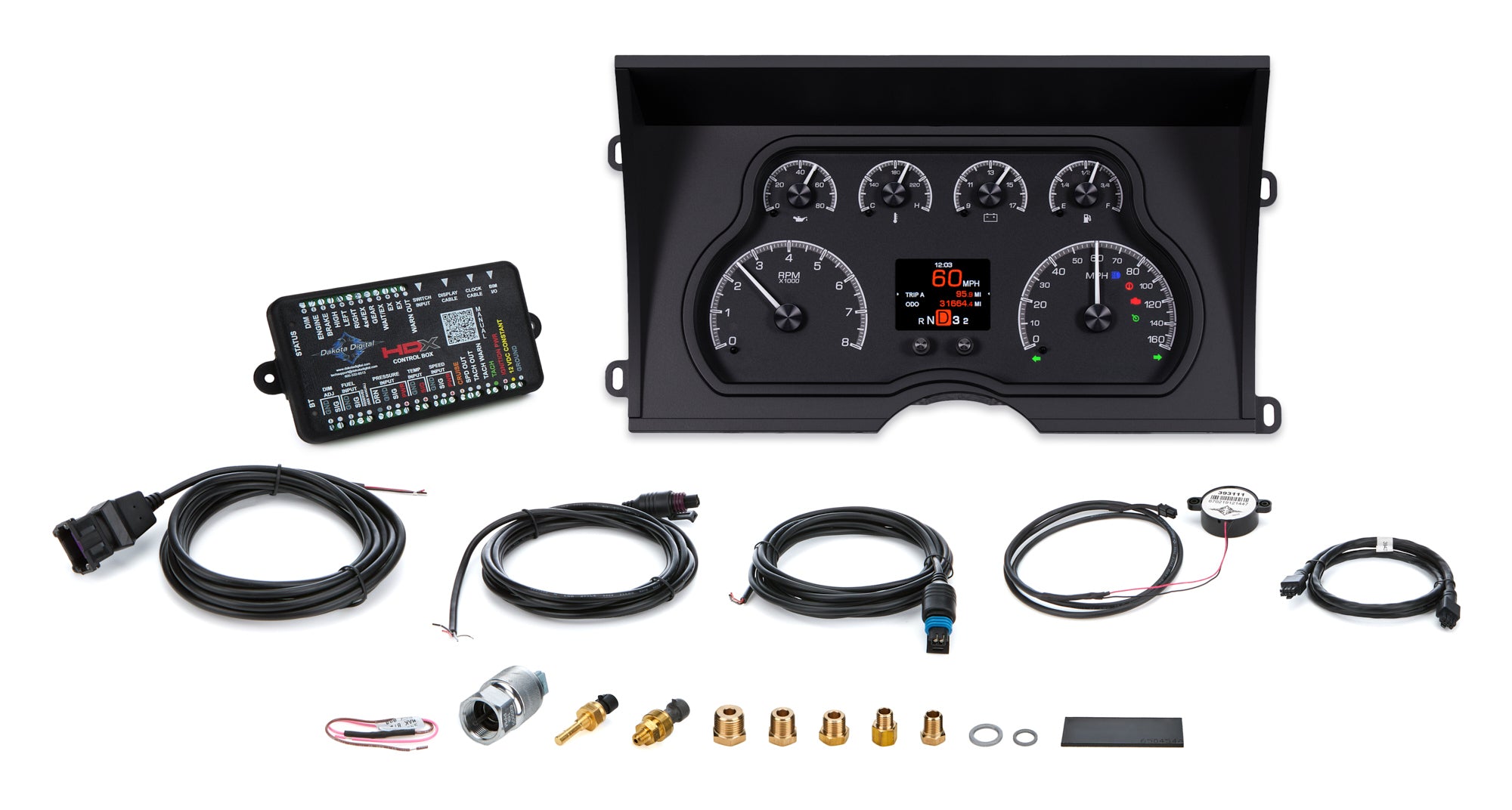 Dakota Digital 1988-94 Chevy/GMC Pickup HDX Instrument System HDX-88C-PU-K