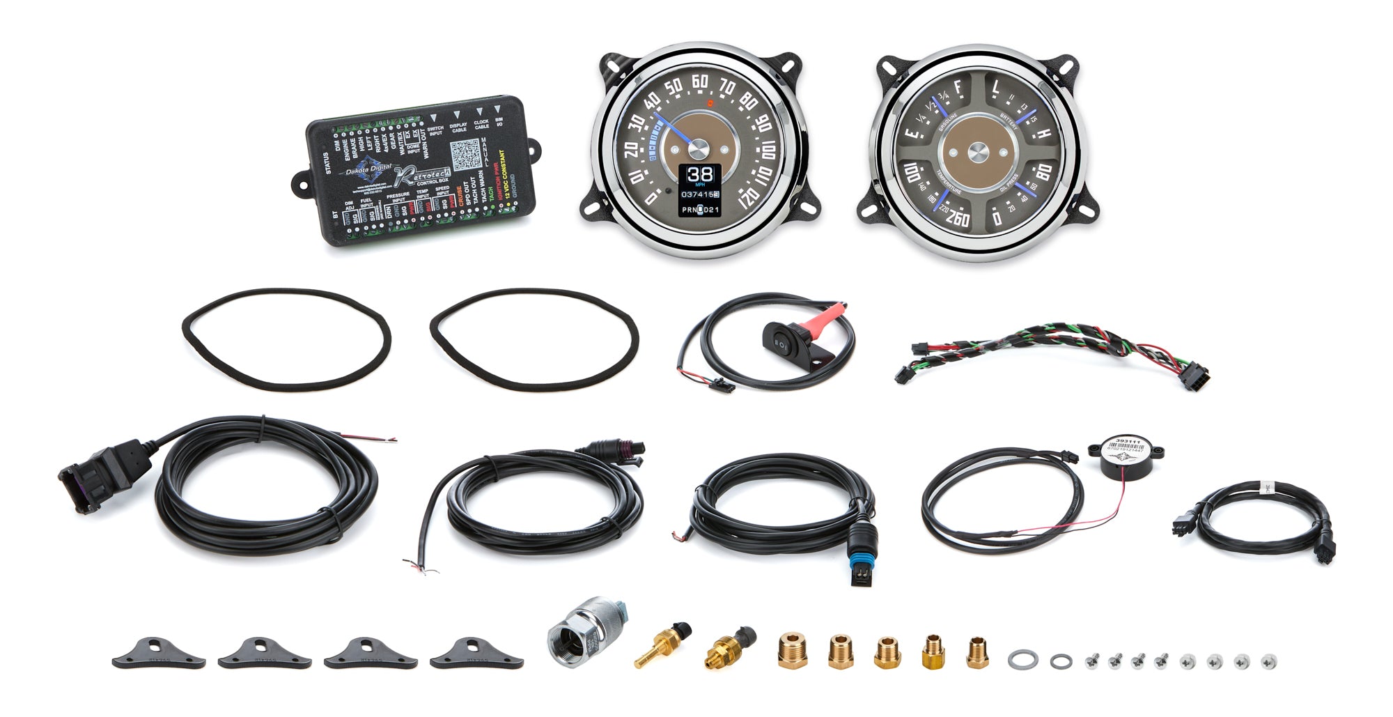 Dakota Digital 1947-53 Chevy Truck RTX Instrument System RTX-47C-PU-X