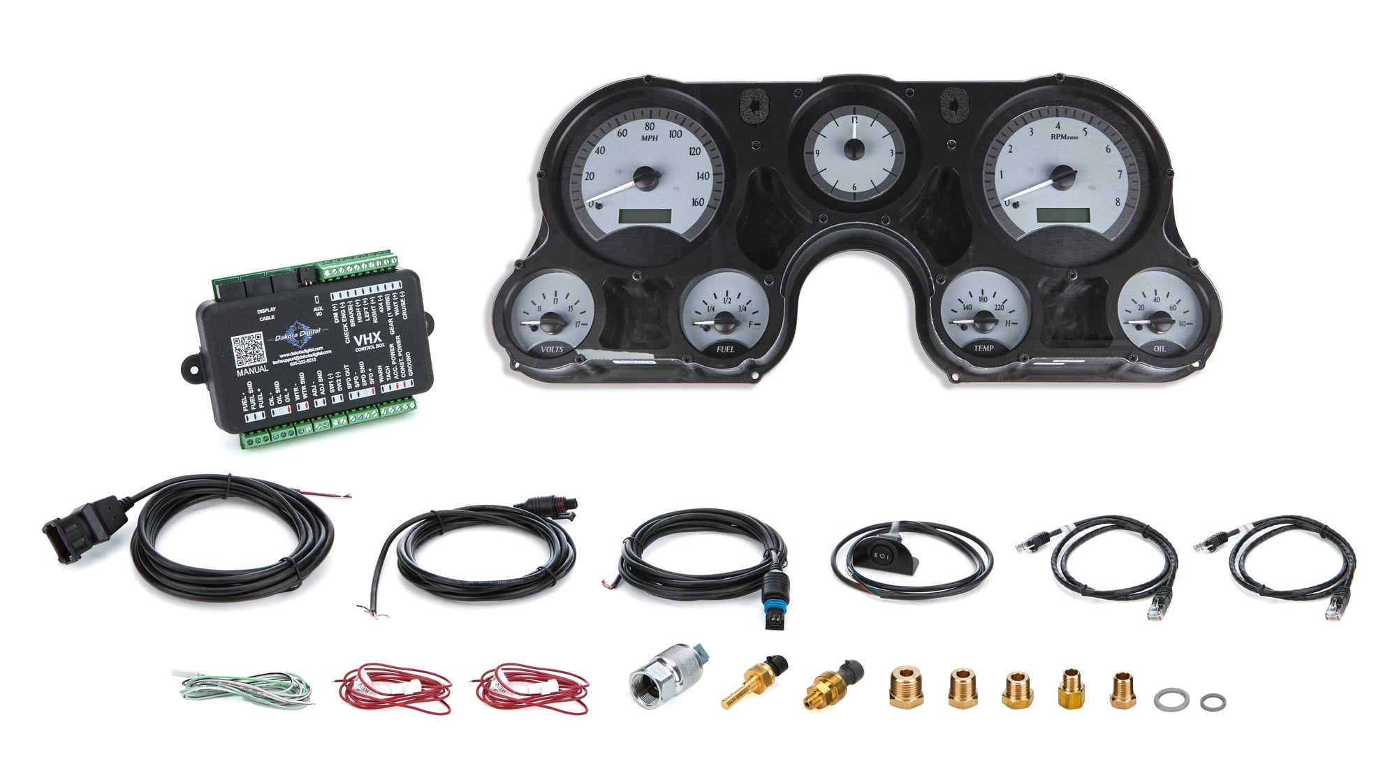 Dakota Digital 1967-72 Chevy Truck VHX Instrument System VHX-67C-PA-S-B