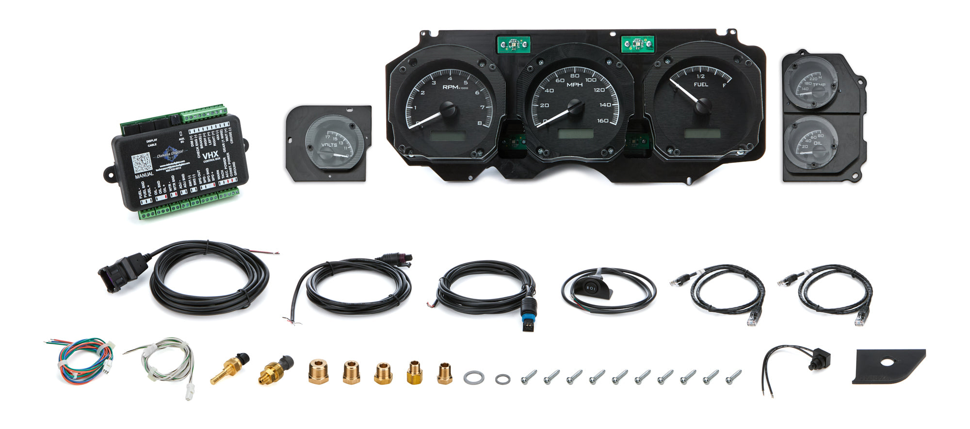 Dakota Digital 1970-72 Chevy Chevelle VHX Instrument System VHX-70C-CVL-K-W
