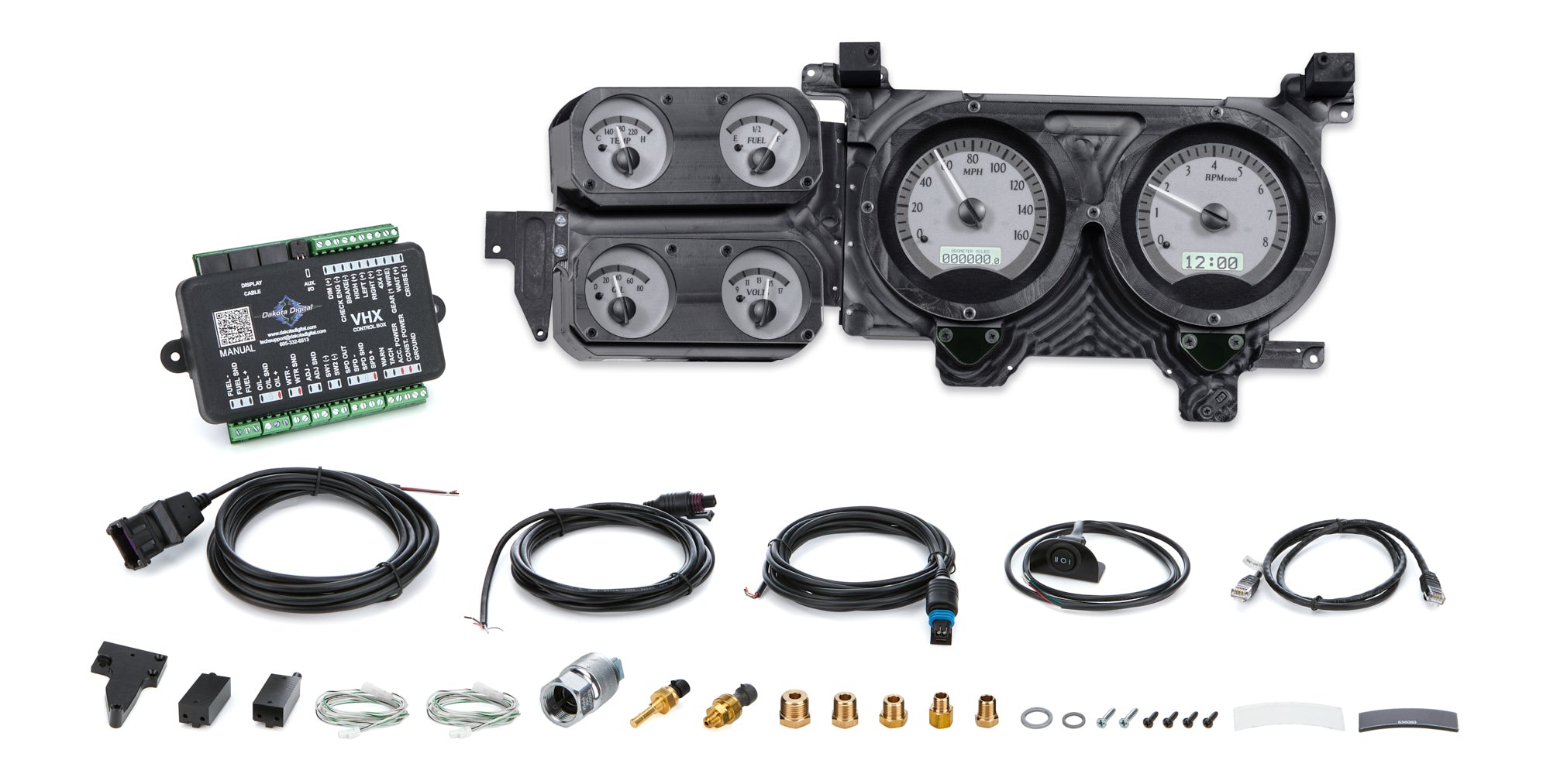 Dakota Digital 1973-87 Chevy Pickup VHX Instrument System VHX-73C-PU-S-B