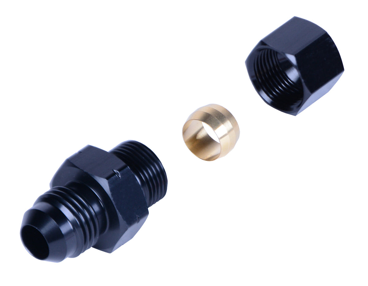 Derale Fitting 3/8inTube to -6AN AN-NPT Fittings and Components 13045