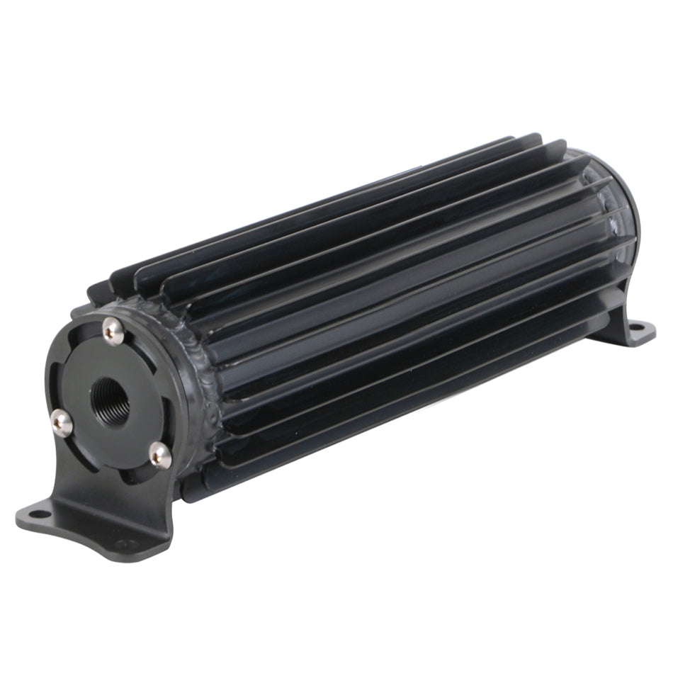 Derale Single-Pass Heat Sink Co oler 10in Black Anodize Fluid Coolers 13269