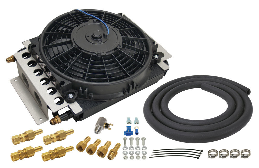 Derale 16 pass Electra-Cool Cooler 6an Inlets Fluid Coolers 13900