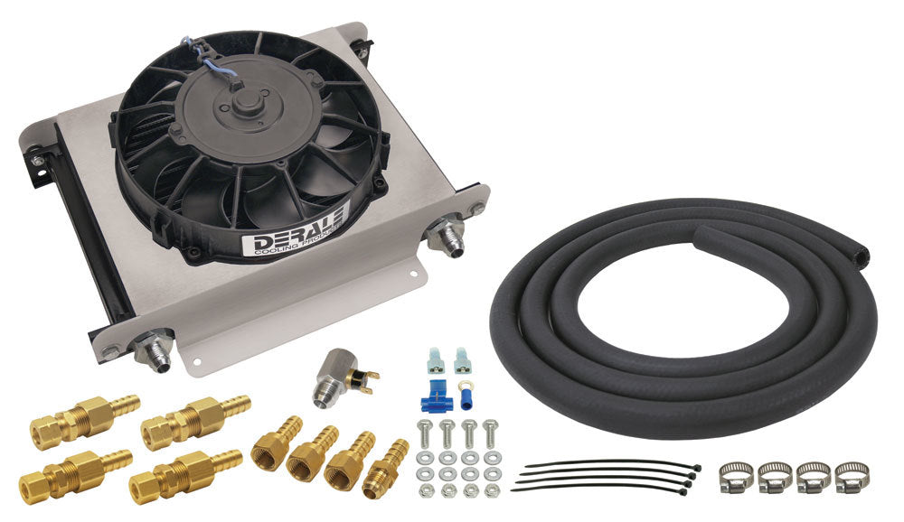 Derale Hyper Cool Cooler Kit -6AN Inlets Fluid Coolers 13960