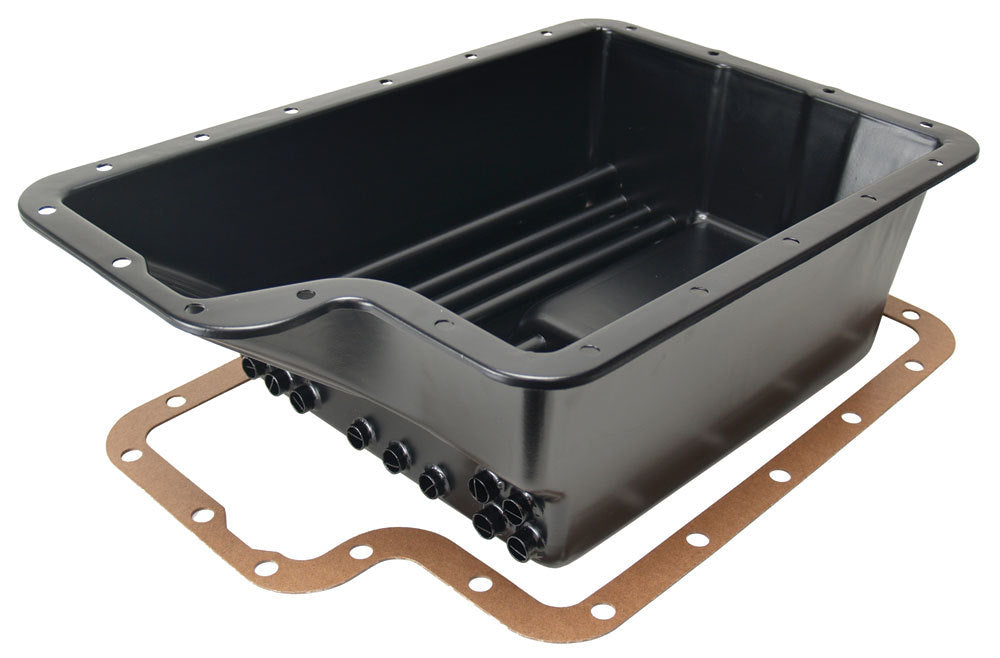 Derale Black Trans Pan Ford 4R100/E4OD/5R110/5R110W Automatic Transmission Pans 14208