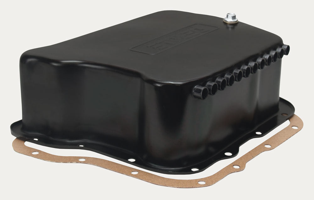Derale Black Trans Pan Dodge A518/618/727 Automatic Transmission Pans 14210