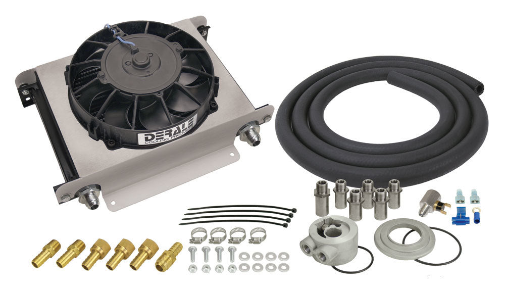 Derale Hyper-Cool Engine Oil Cooler Kit (-8AN) Fluid Coolers 15660
