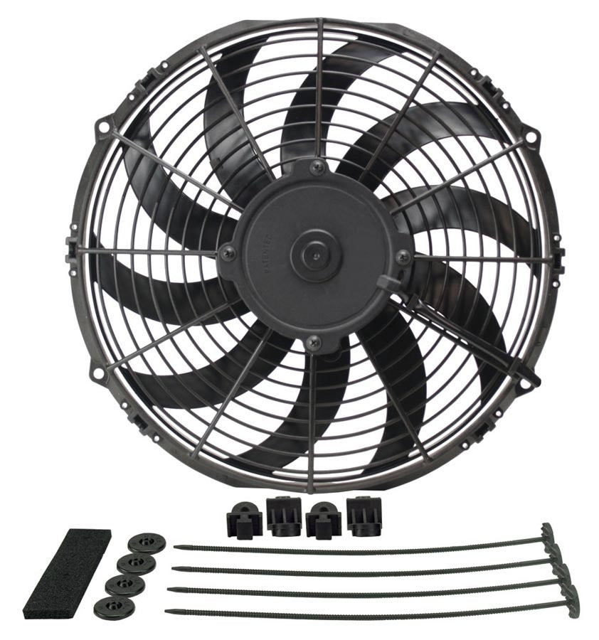 Derale 12in HO Extreme Electric Fan Cooling Fans - Electric 16112