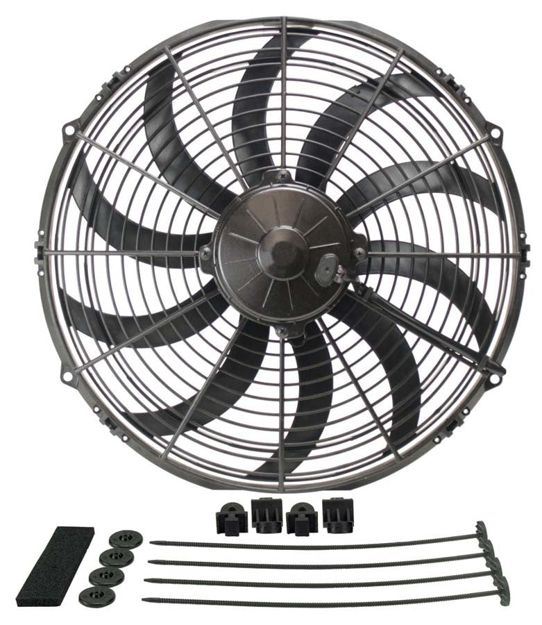 Derale 14in HO Extreme Electric Fan Cooling Fans - Electric 16114