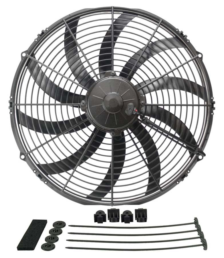 Derale 16in HO Extreme Electric Fan Cooling Fans - Electric 16116