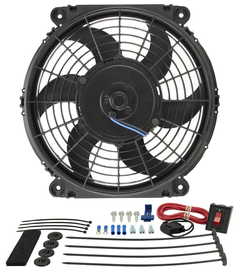 Derale 10 Tornado Electric Fan Cooling Fans - Electric 16510