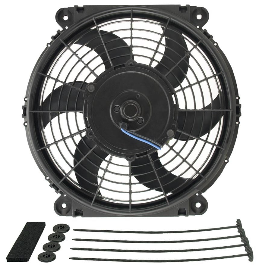 Derale 10in Tornado Electric Fan w/Standard Mount Kit Cooling Fans - Electric 16620