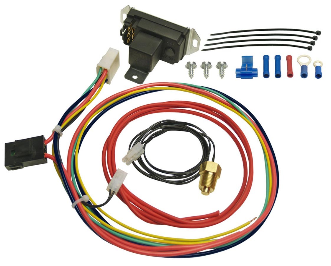 Derale Adjustable Fan Controler w/Pipe Thread Probe Electric Fan Controllers 16749