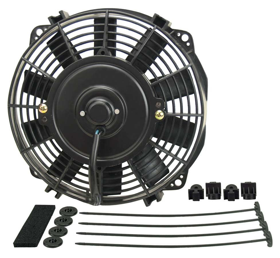 Derale 8in Dyno-Cool Straight Blade Electric Fan Cooling Fans - Electric 16908