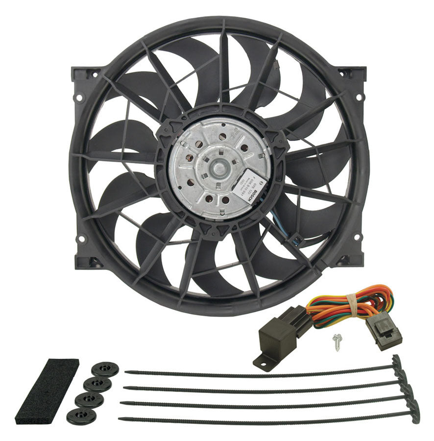 Derale 12in High Output RAD Fan Single Pusher Cooling Fans - Electric 16925