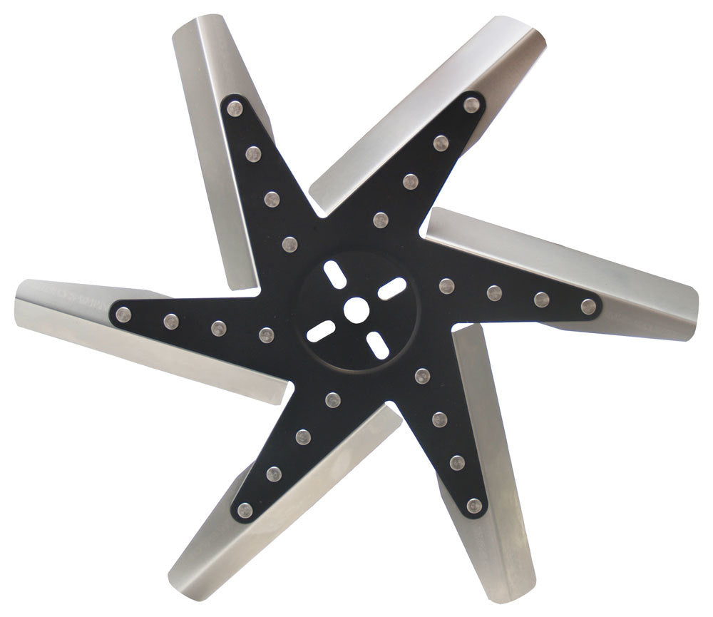 Derale 17in Stainless Fan Cooling Fans - Mechanical 19117