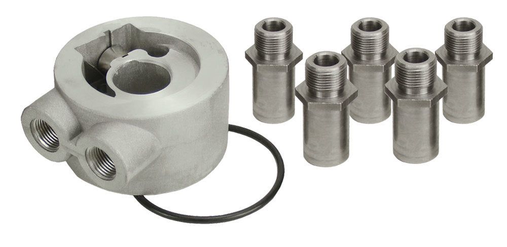 Derale Thermostatic Sandwich Adapter Oil Filter Adapters and Components 25702