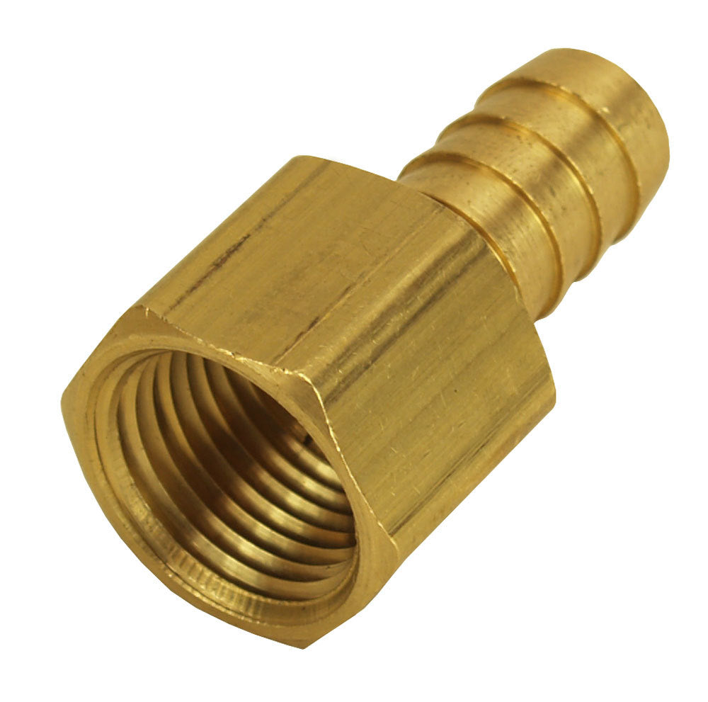 Derale Straight Hose Barb Fitti ng 1/2 NPT F x 1/2 Barb AN-NPT Fittings and Components 98106