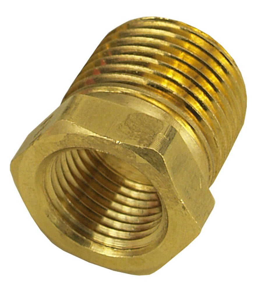 Derale 1/2 Male x 3/8 Female Reducer Bushing AN-NPT Fittings and Components 98452