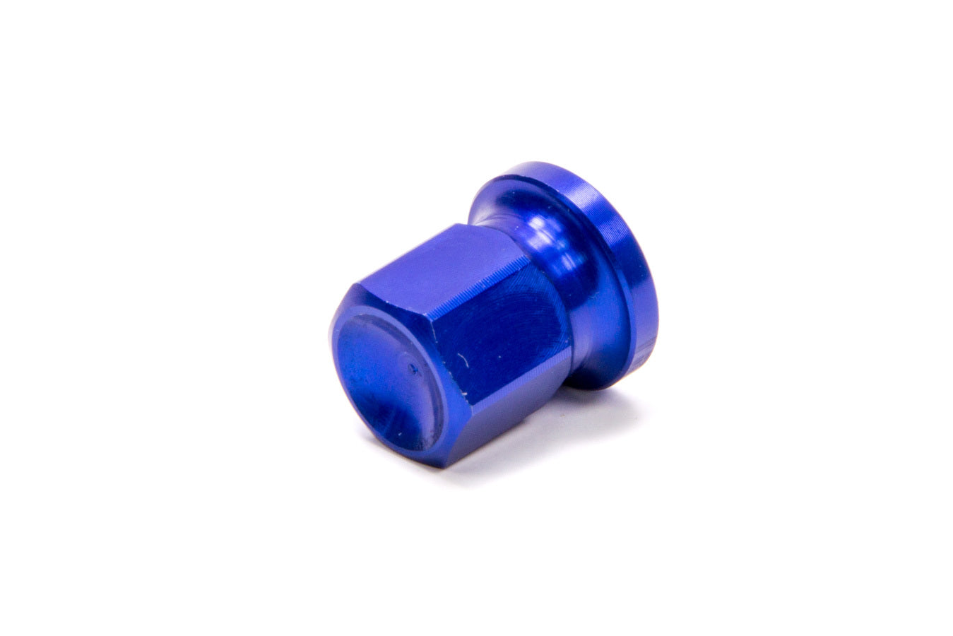 Diversified Machine Nut - 3/8-16 in Thread - Aluminum - Blue Anodized - Dmi Quick Change Gear Covers - Each - RRC-1361B