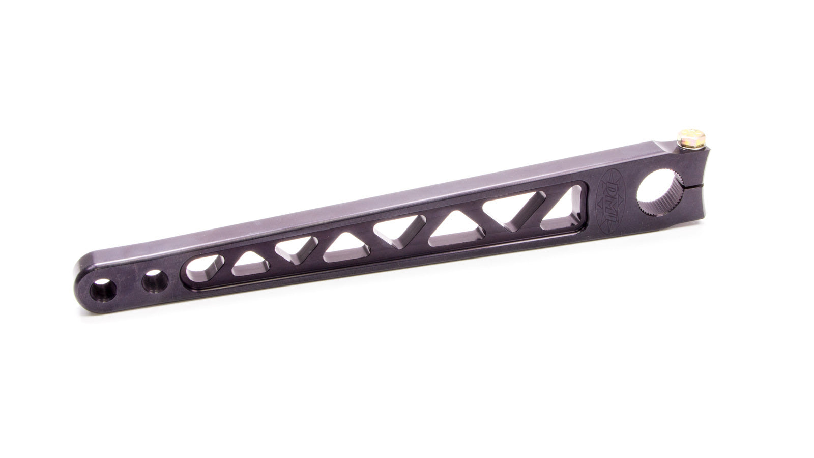 Diversified Machine Pitman Arm - Lightweight - Long - 11 To 12 in Long - 10 Degree Broach - Aluminum - Black Anodized - Sprint Car - Each - SRC-2260B