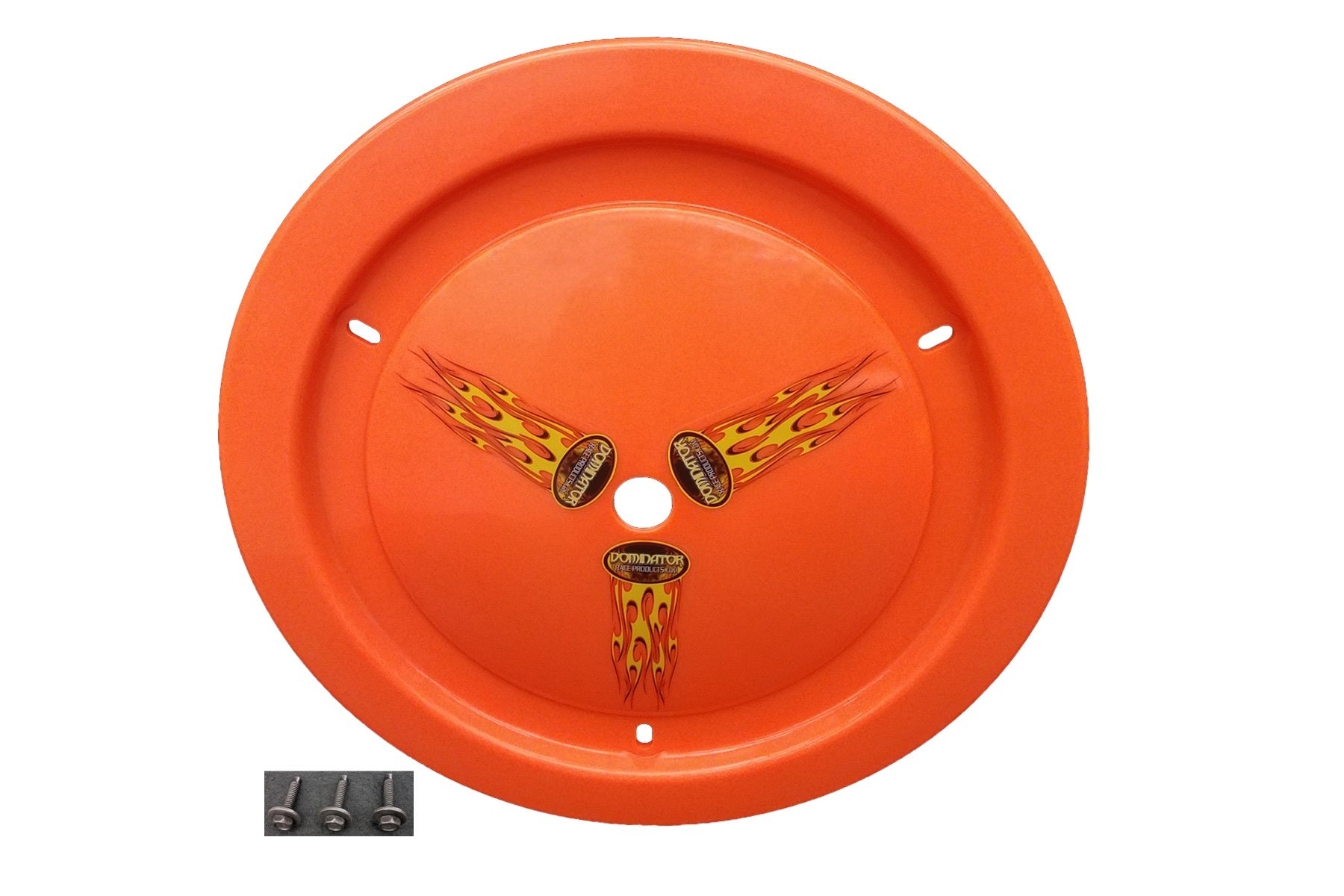 Dominator Race Body Mud Cover - Ultimate Real - Bolt-On - Hardware Included - Cover Only - Plastic - Fluorescent Orange - 15 in Wheels - Each - 1006-B-FLO-OR
