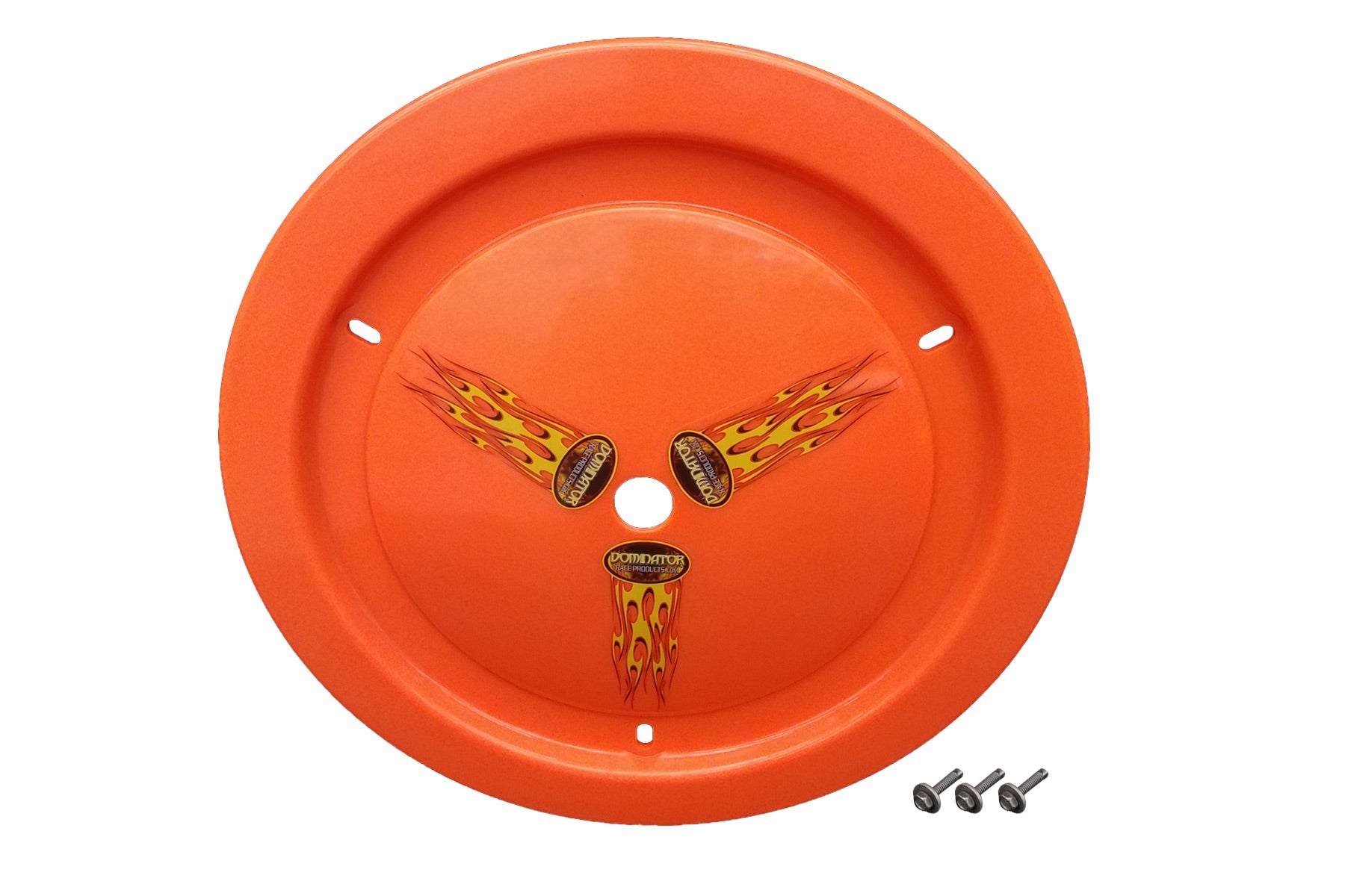 Dominator Race Body Mud Cover - Ultimate - Bolt-On - Hardware Included - Cover Only - Plastic - Fluorescent Orange - 15 in Wheels - Each - DOM-1012-B-FLO-OR
