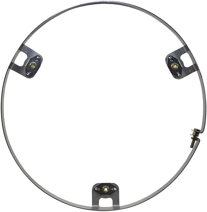Dominator Race Body Mud Cover Ring - Bolt-On - Steel - Natural - 15 in Non Beadlock Wheels - Each - DOM-1015-BOLT