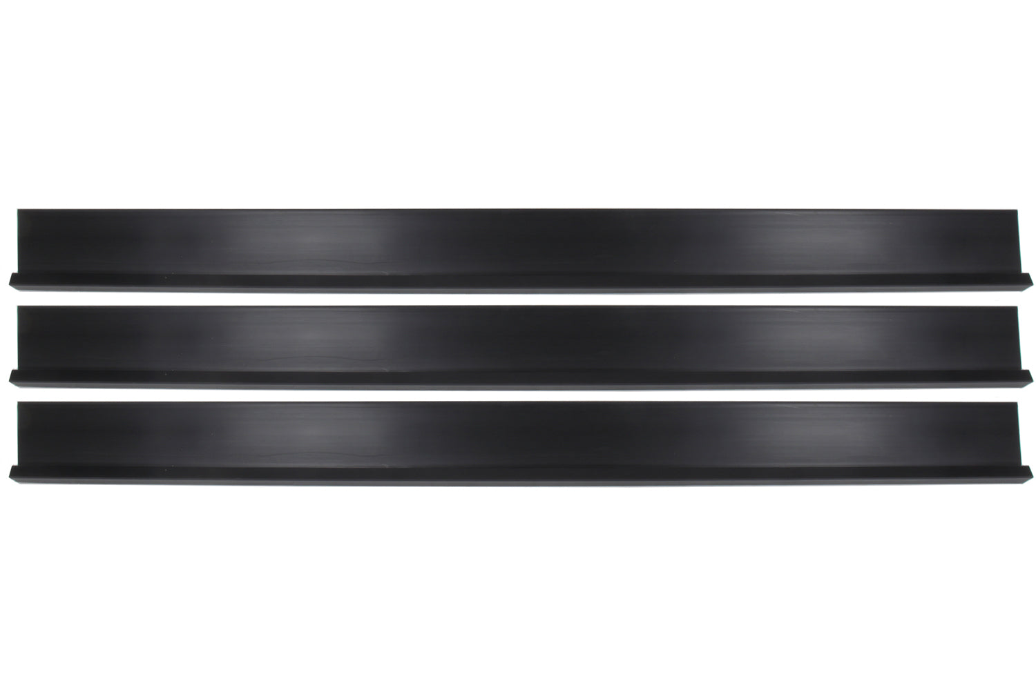 Dominator Race Body Rocker Panel - 78 in Long - Plastic - Black - Set Of 3 - DOM-1100-BK