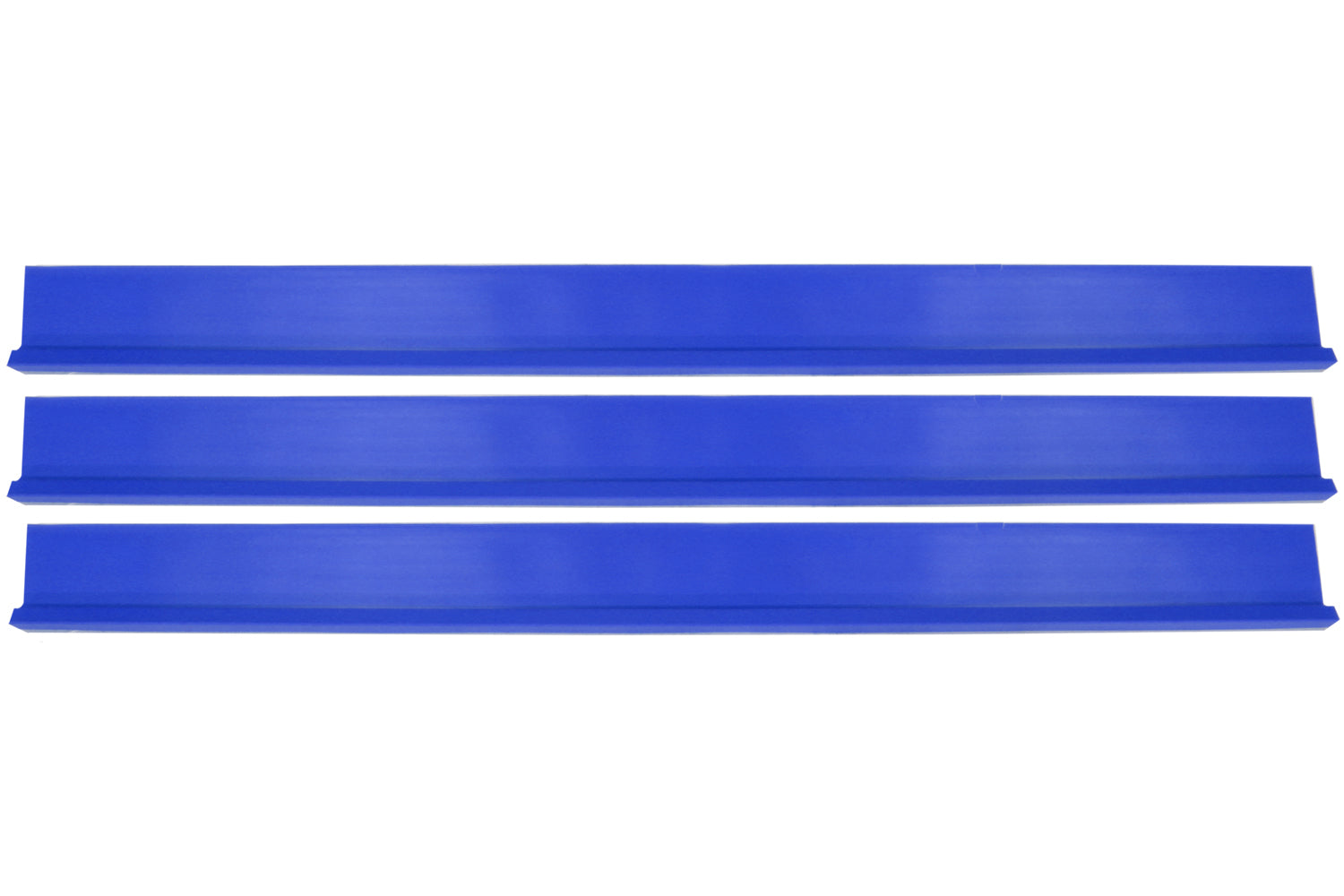 Dominator Race Body Rocker Panel - 78 in Long - Plastic - Blue - Set Of 3 - DOM-1100-BL