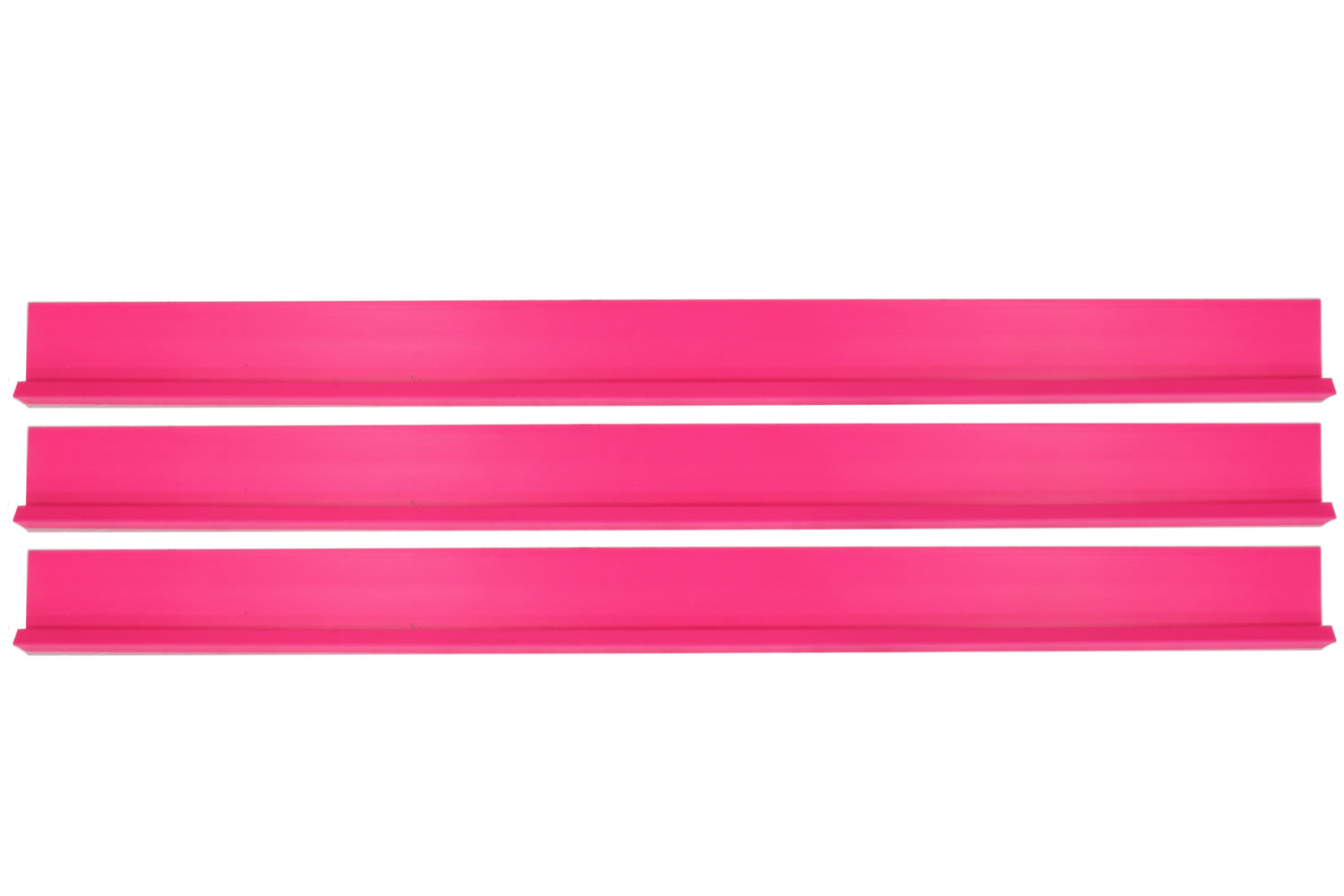 Dominator Race Body Rocker Panel - 78 in Long - Plastic - Pink - Set Of 3 - DOM-1100-PK