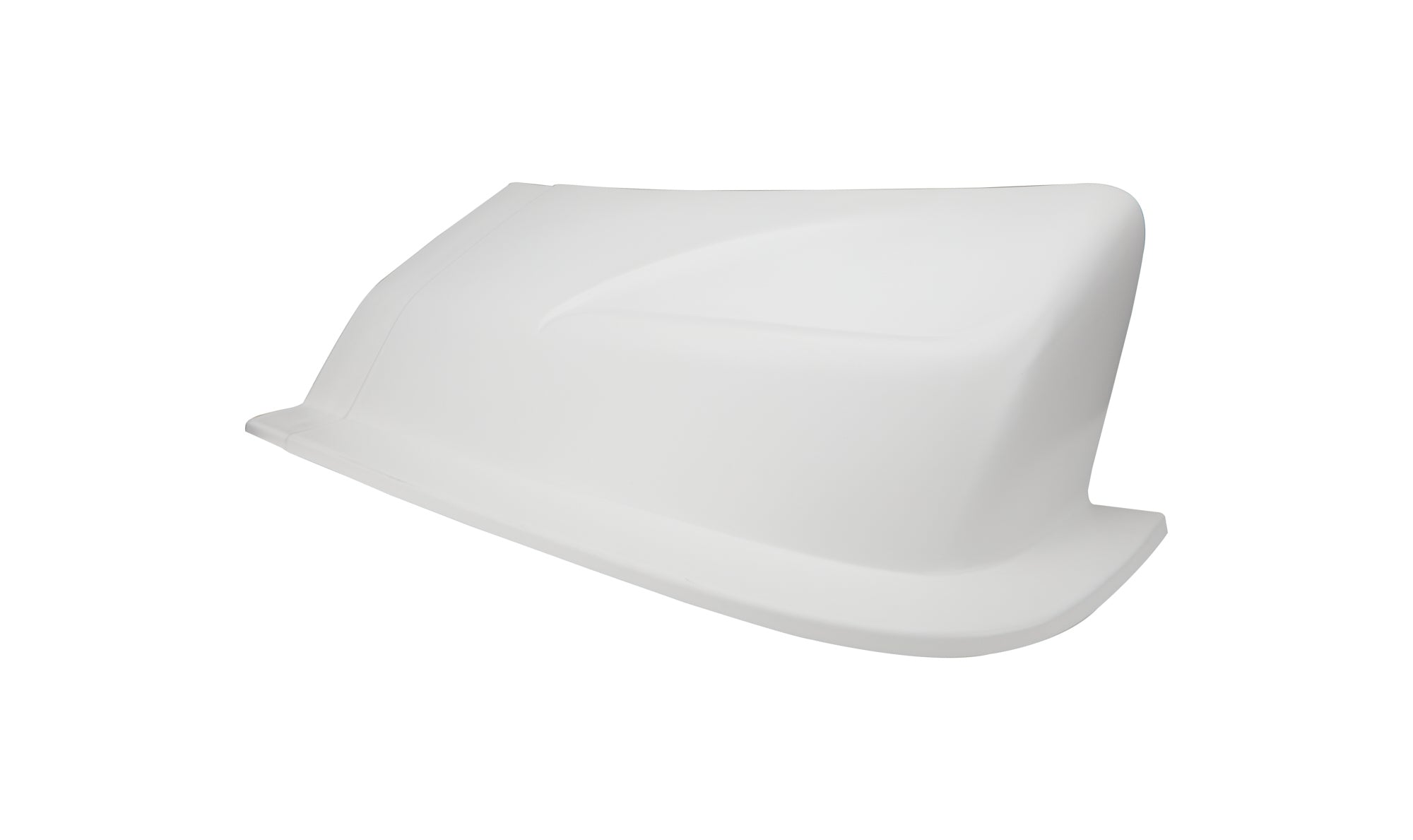 Dominator Race Body Nose - Outlaw - Driver Side - Plastic - White - Universal - Asphalt Late Model - Each - DOM-2001N-WH