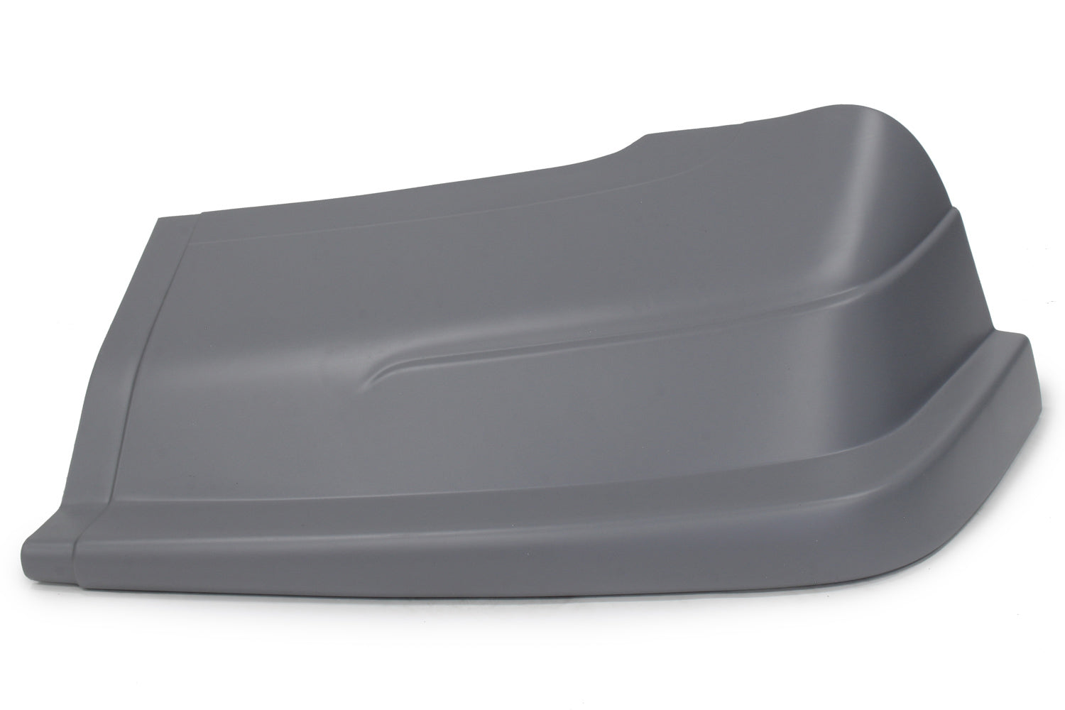 Dominator Race Body Nose - Dominator - Complete - Plastic - Gray - Dirt Late Model - Kit Dominator Late Model Nose Gray - DOM-2301-L-GRY