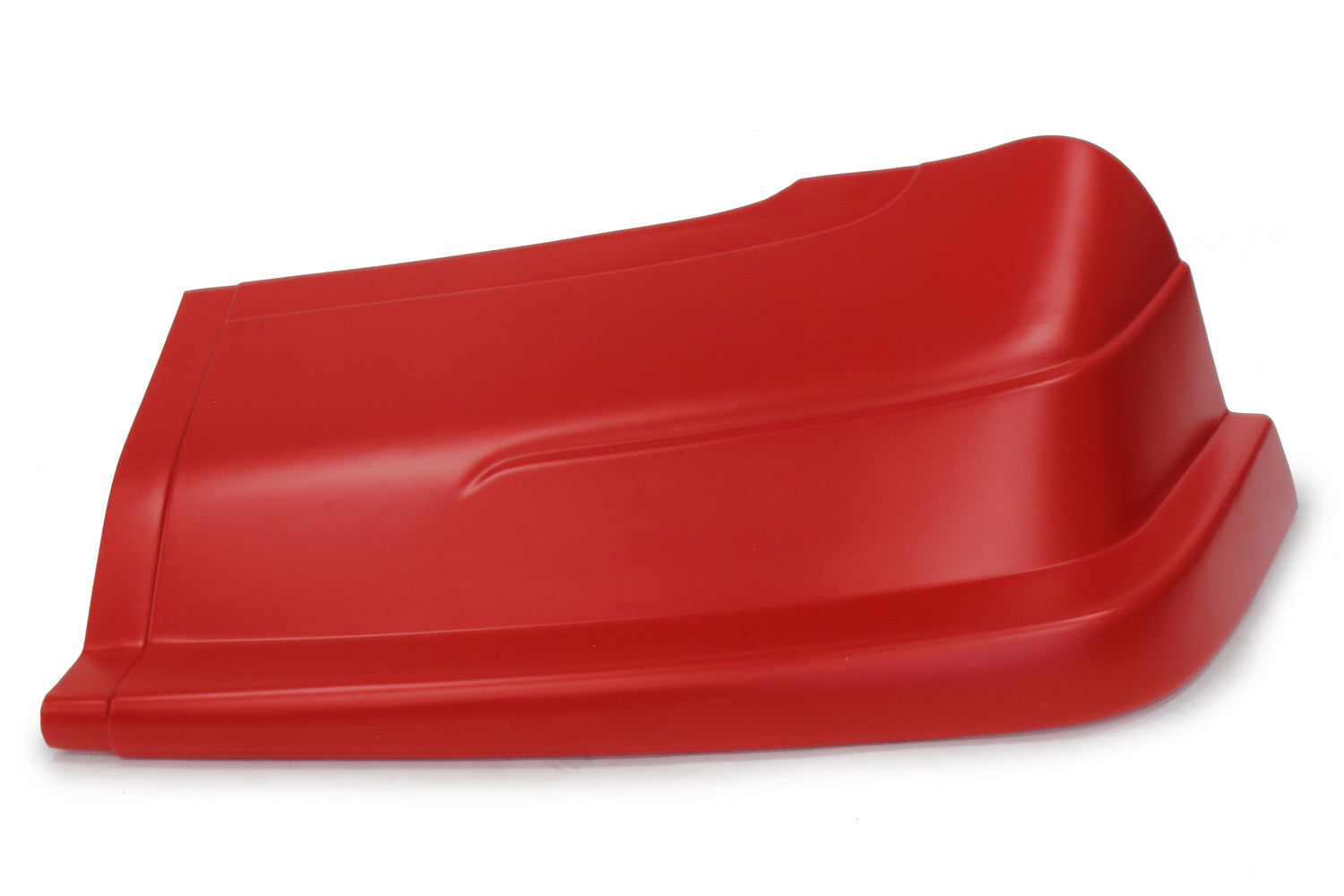 Dominator Race Body Nose - Dominator - Driver Side - Plastic - Red - Dirt Late Model - Each - DOM-2301-L-RD