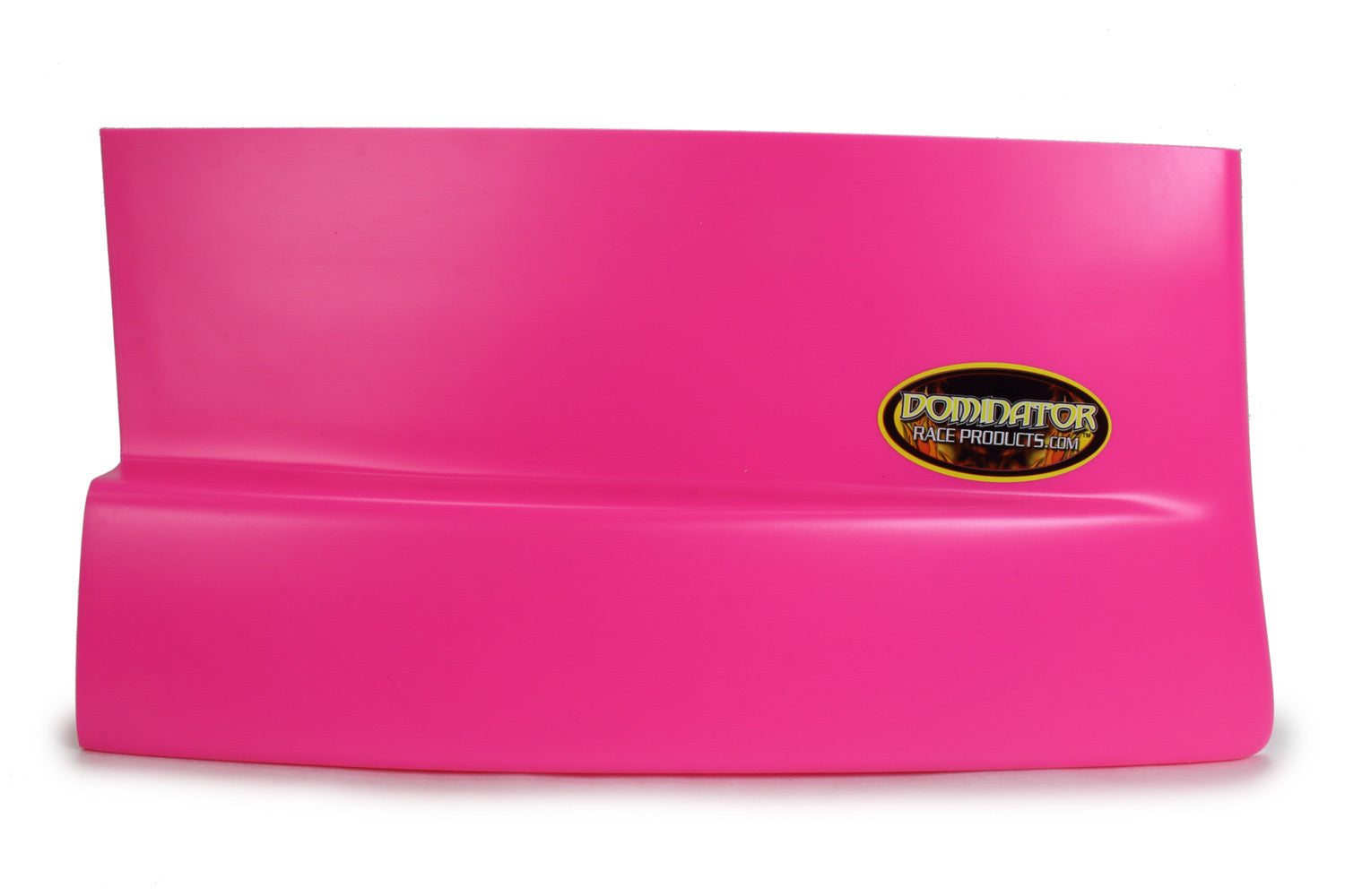 Dominator Race Body Fender Extension - Dominator - Driver Side - Molded Plastic - Pink - Dirt Late Model - Each - DOM-2302-EX-PK