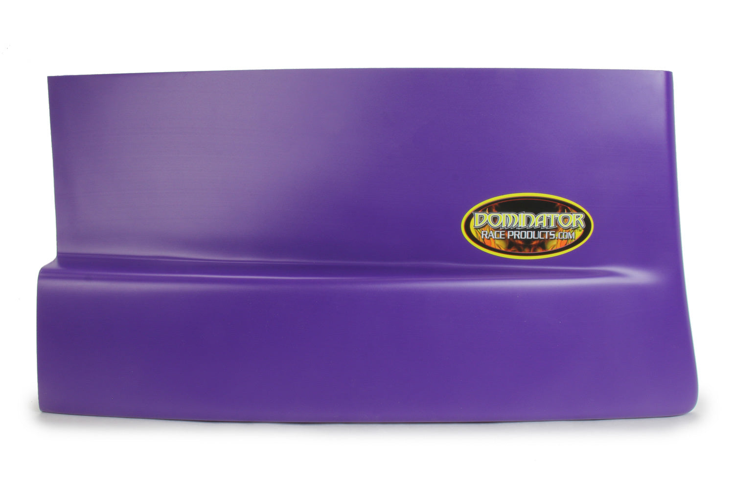 Dominator Race Body Fender Extension - Dominator - Driver Side - Molded Plastic - Purple - Dirt Late Model - Each - DOM-2302-EX-PU