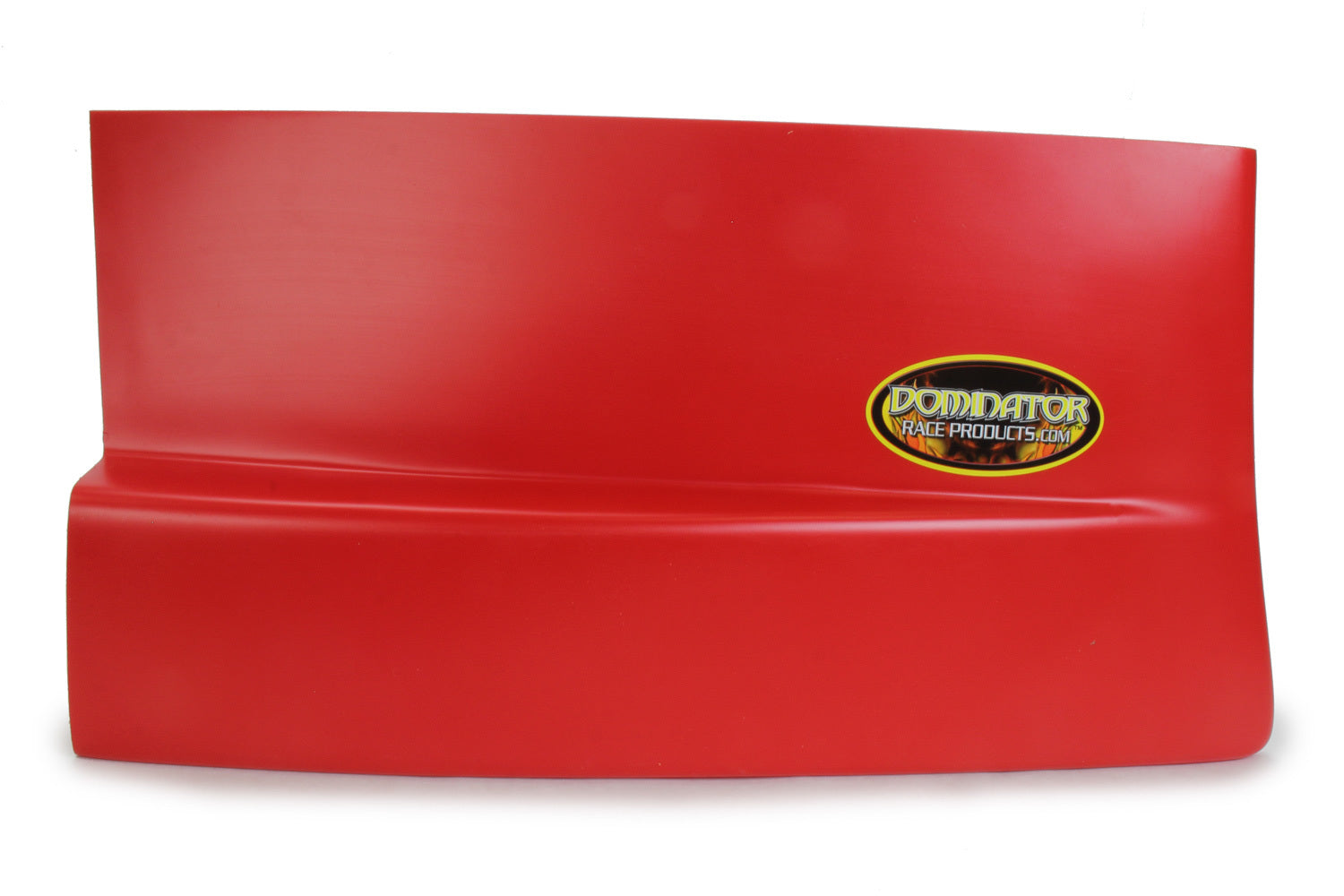 Dominator Race Body Fender Extension - Dominator - Driver Side - Molded Plastic - Red - Dirt Late Model - Each - 2302-EX-RD
