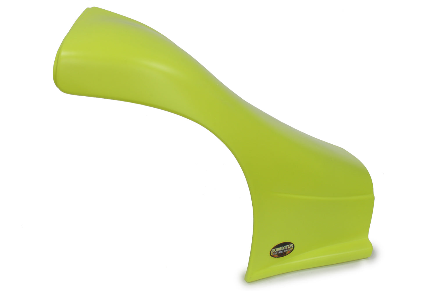 Dominator Race Body Fender - Dominator - Passenger Side - Plastic - Fluorescent Yellow - Dirt Late Model - Each - 2303-FLO-YE
