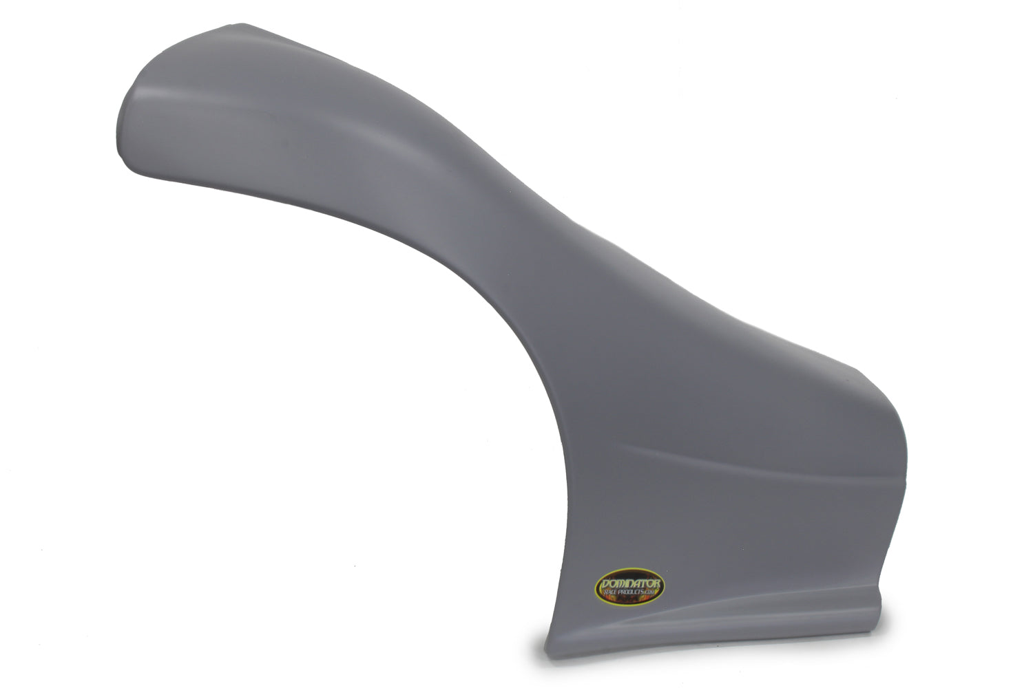 Dominator Race Body Fender - Dominator - Passenger Side - Plastic - Gray - Dirt Late Model - Each - DOM-2303-GRY
