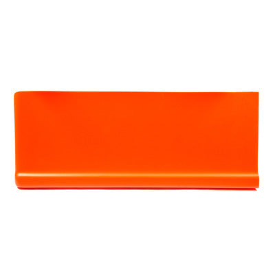 Dominator Race Body Fender Extension - Passenger Side - Lower - Street Stock - Plastic - Fluorescent Orange - Universal - Each - DOM-305-FLO-OR