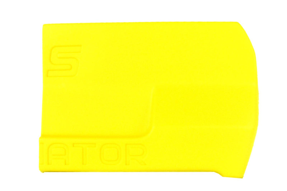 Dominator Race Body Tail - Dominator SS - Passenger Side - Street Stock - Plastic - Fluorescent Yellow - Universal - Each - DOM-307-FLO-YE