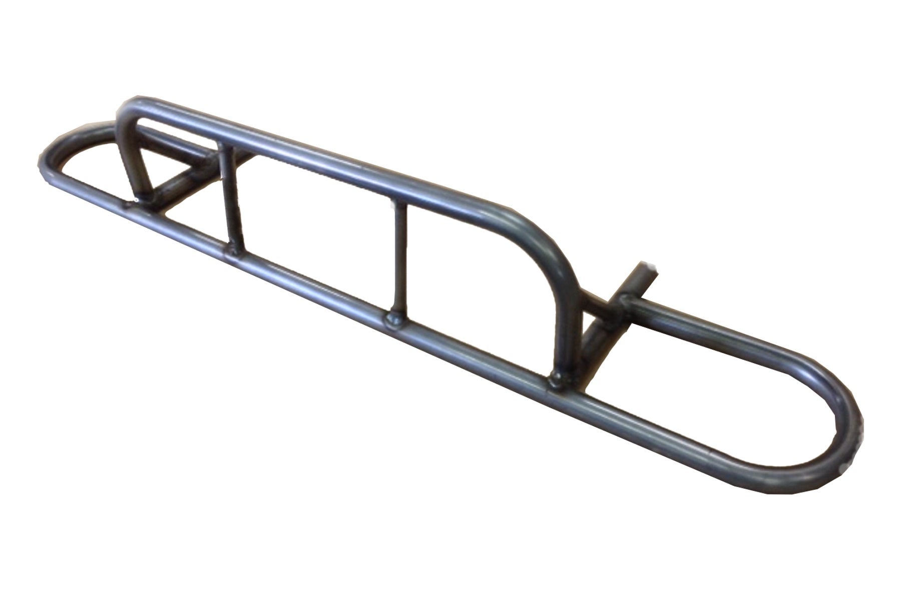 Dominator Race Body Bumper - Street Stock - Rear - 1-Piece - Steel - Natural - Universal - Each - DOM-316