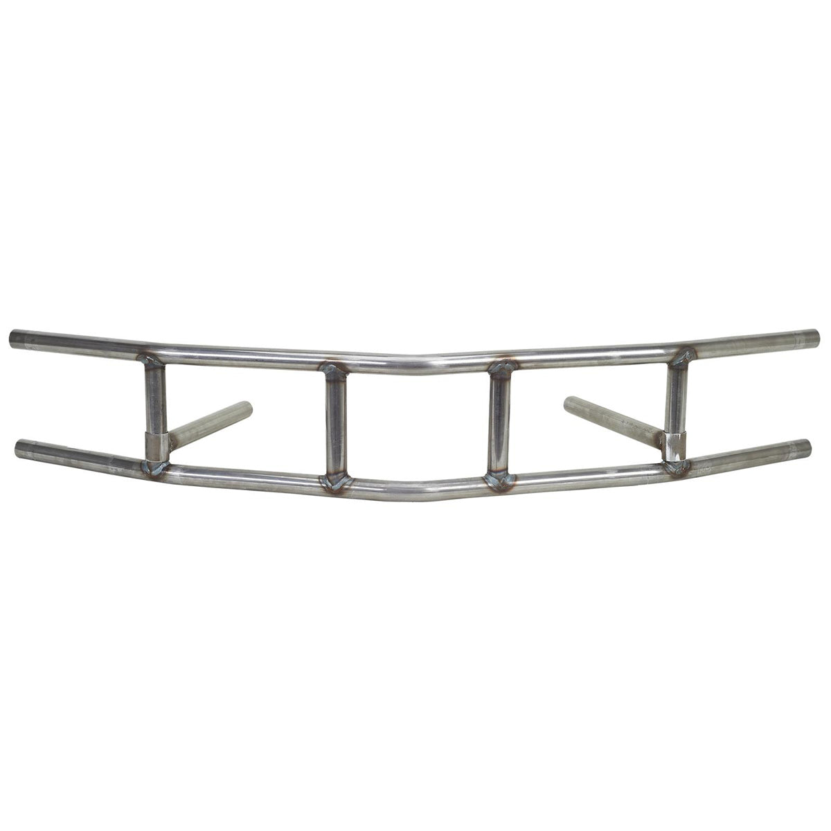 Dominator Race Body Bumper - Street Stock - Front - 1.5 in OD Tube - 0.085 in Wall - Stacked - Steel - Natural - Chevy Camaro - Each - DOM-317