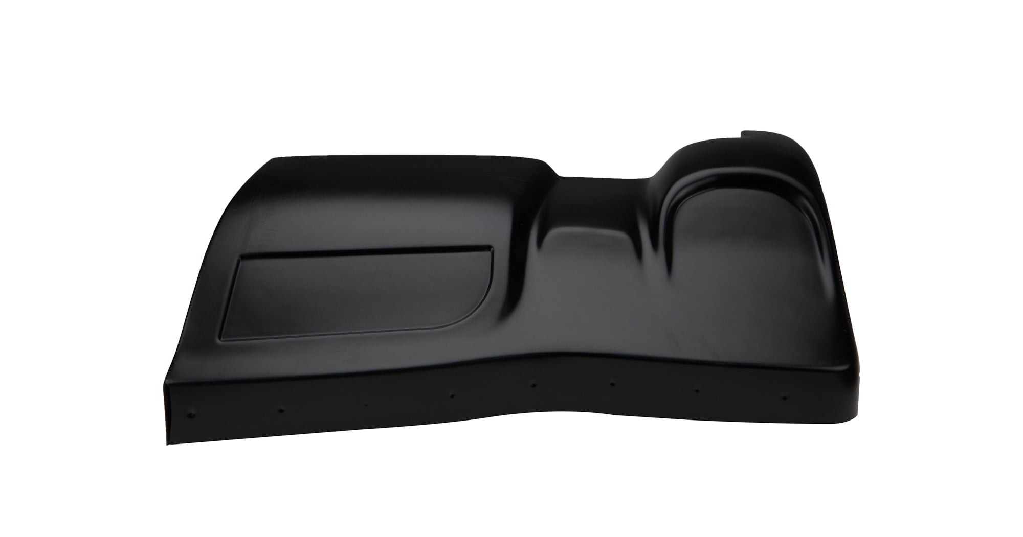 Dominator Race Body Nose - SS Killer Z - Driver Side - Upper - Plastic - Black - Street Stock - Each - DOM-326-L-BK