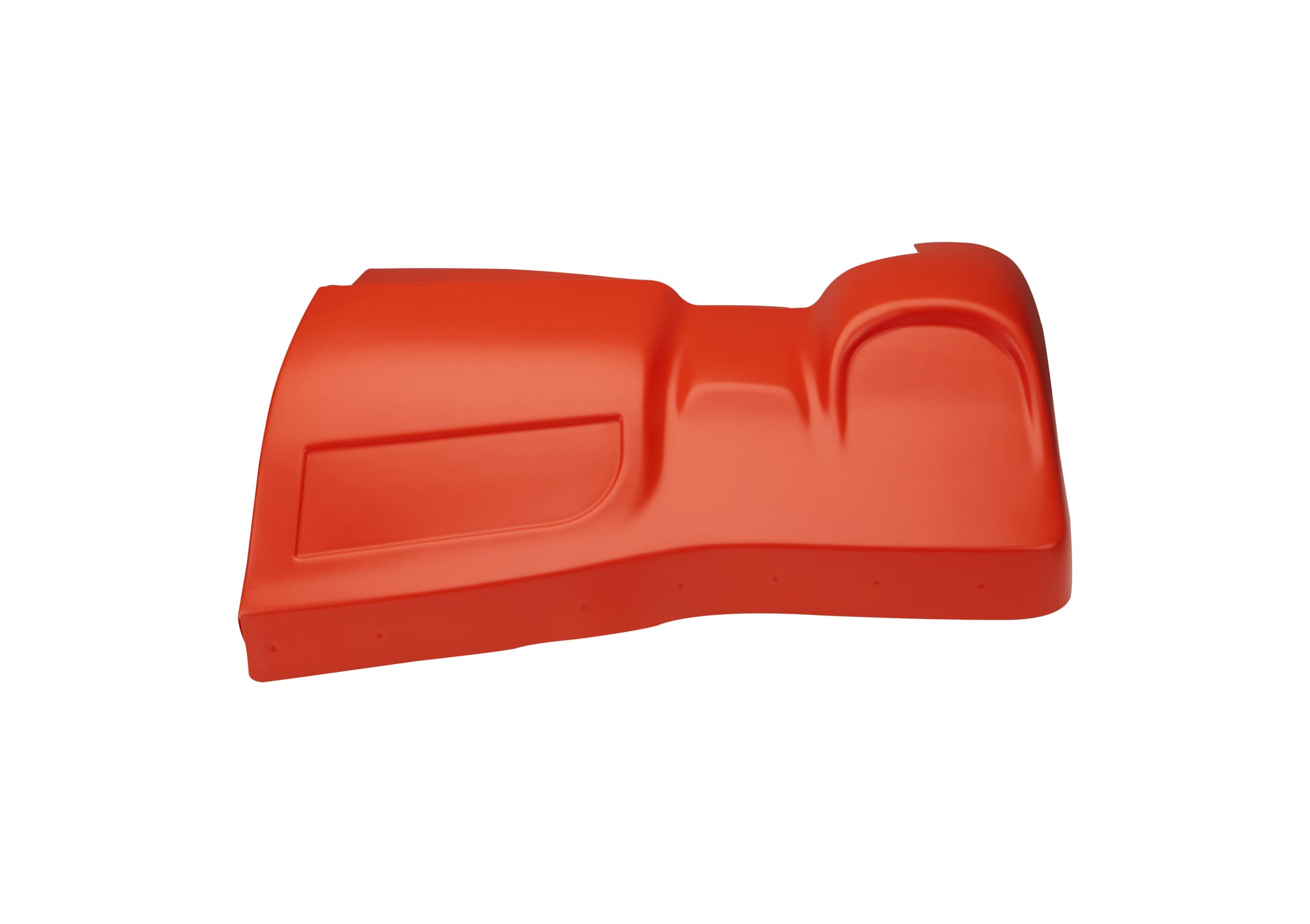 Dominator Race Body Nose - SS Killer Z - Driver Side - Upper - Plastic - Orange - Street Stock - Each - 326-L-OR