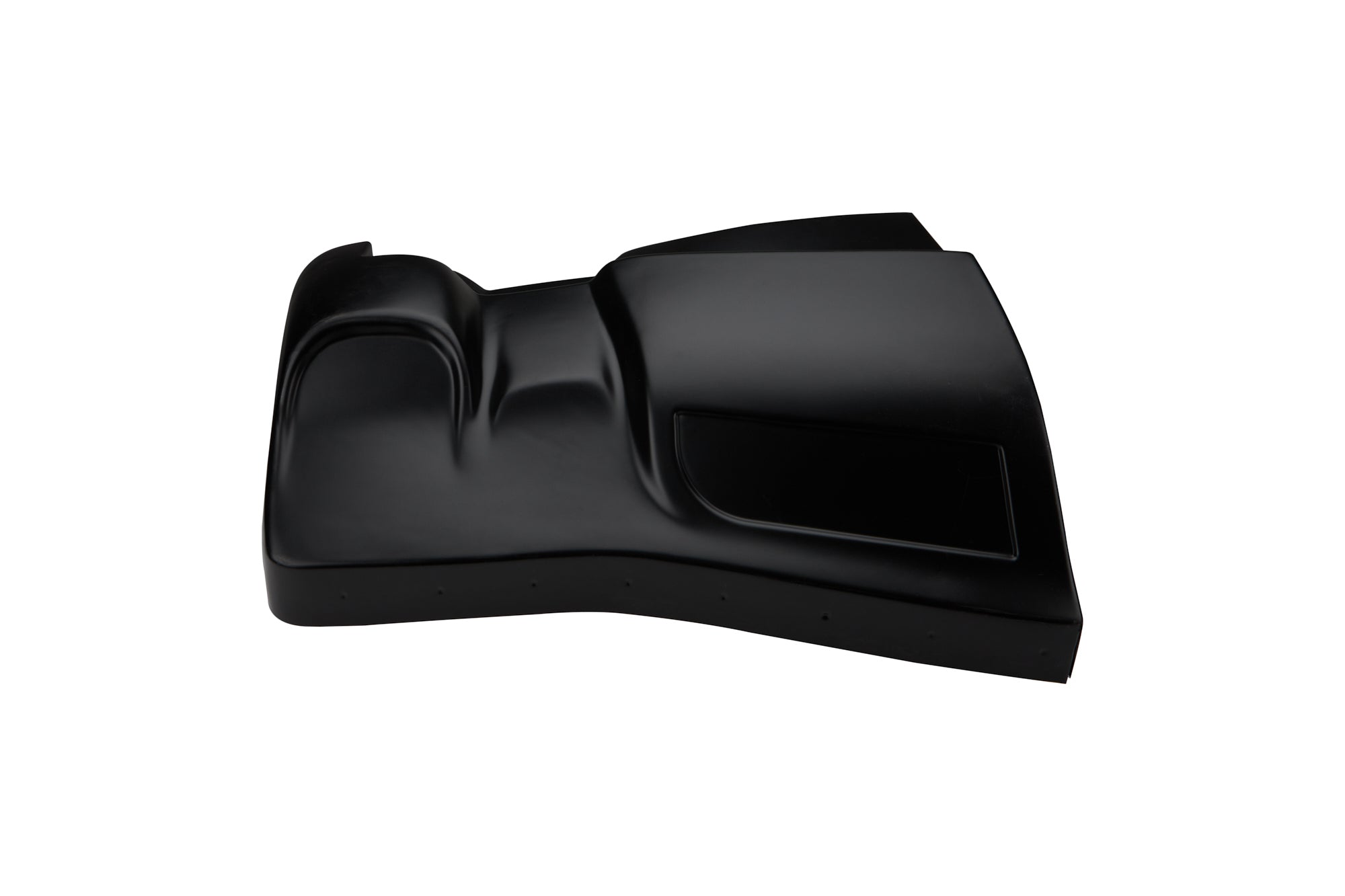 Dominator Race Body Nose - SS Killer Z - Passenger Side - Upper - Plastic - Black - Street Stock - Each - DOM-326-R-BK